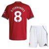 Manchester United B. Fernandes 8 Domácí 2025-26 - Dětské Fotbalové Dresy (S/S) Manchester United B. Fernandes 8 Domácí 2025-26 - Dětské Fotbalové Dresy (S/S)